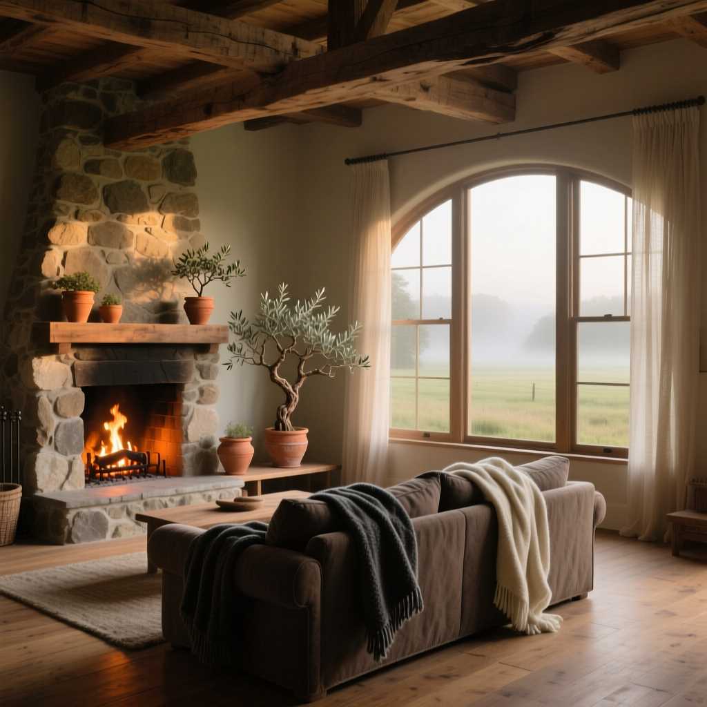 10 советов по выбору декора для загородного дома — стиль, материалы, акценты