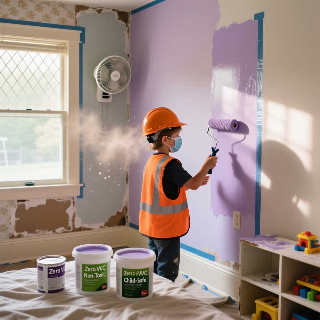 Безопасный ремонт детской комнаты выбор материалов и организация пространства