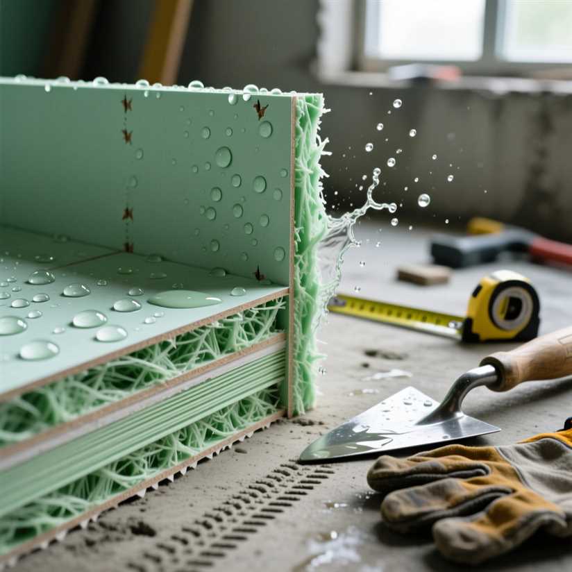 Сравнение ГВЛ и влагостойкого гипсокартона ключевые отличия и выбор материала Чем отличается гвл от гипсокартона влагостойкого