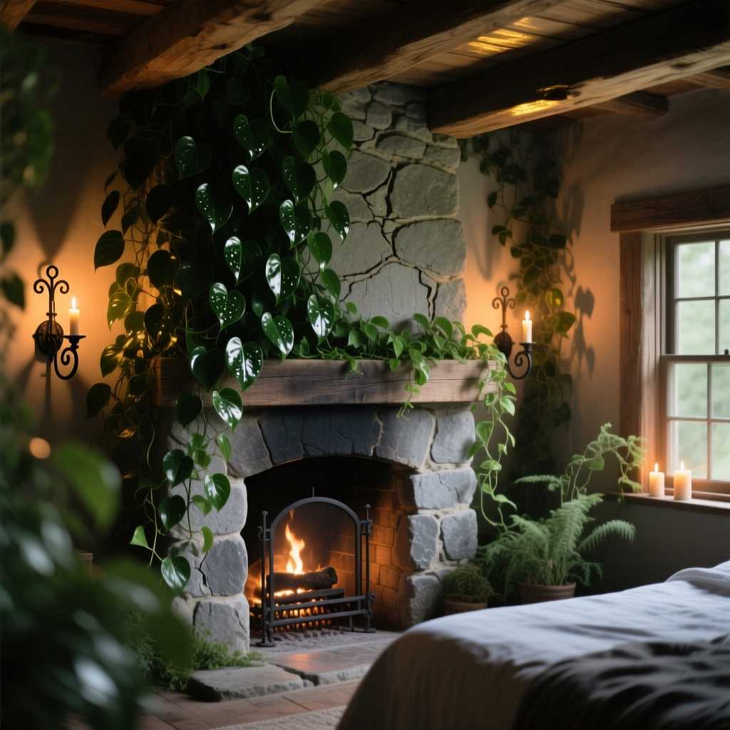 Какие предметы и аксессуары расставить на камине