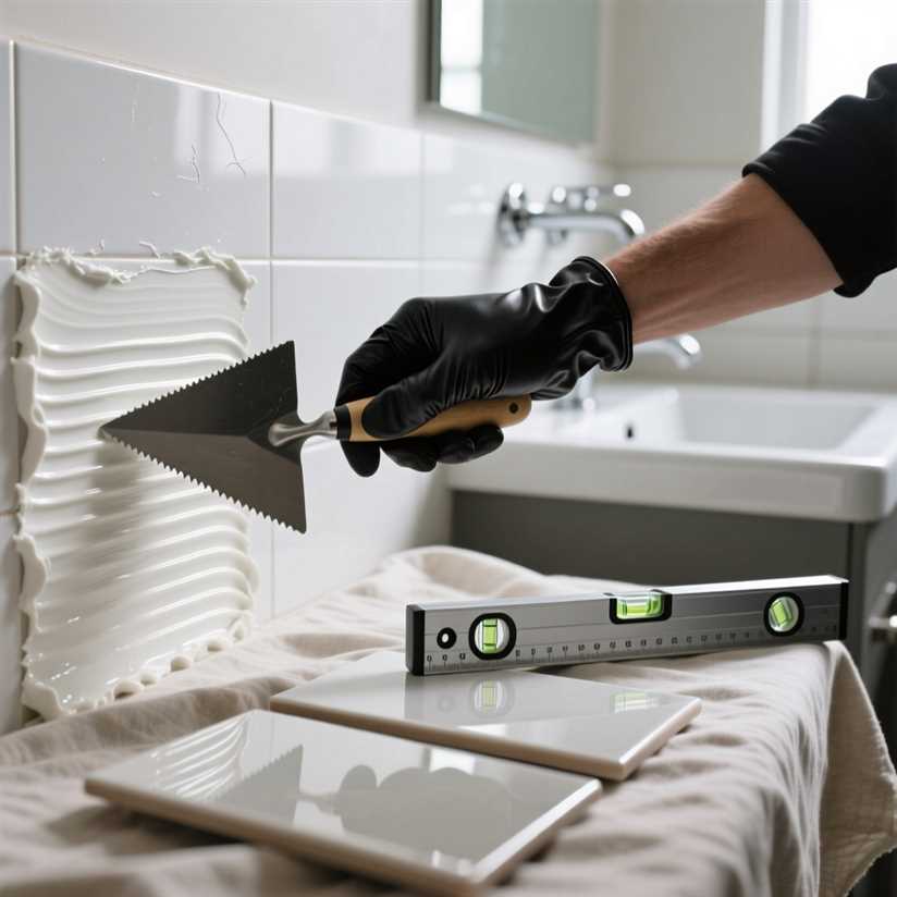 Как клеить плитку в туалете