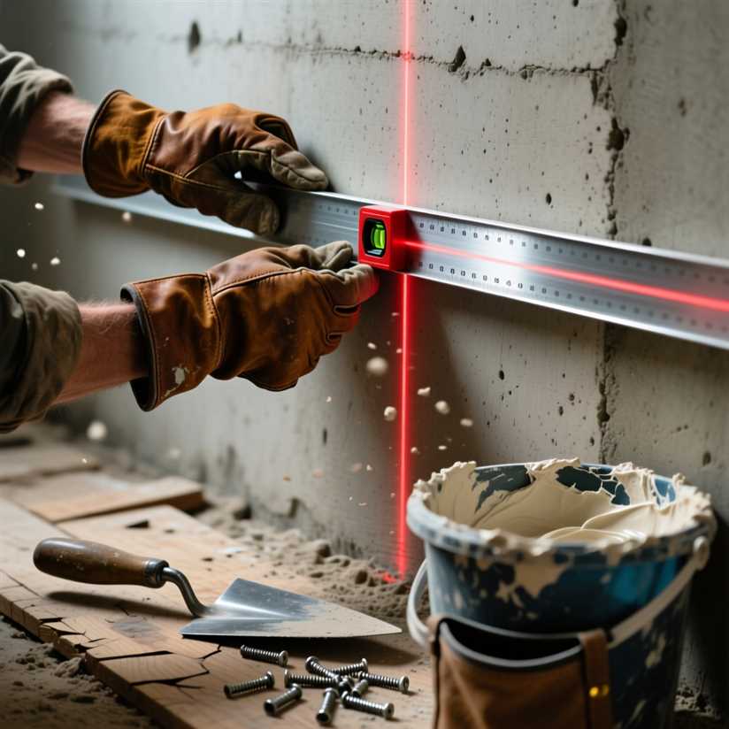 Правильная установка маяков под штукатурку стен надежное основание для ровной поверхности