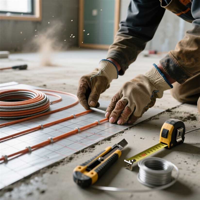 Правильная укладка теплого пола выбор материалов и технология монтажа