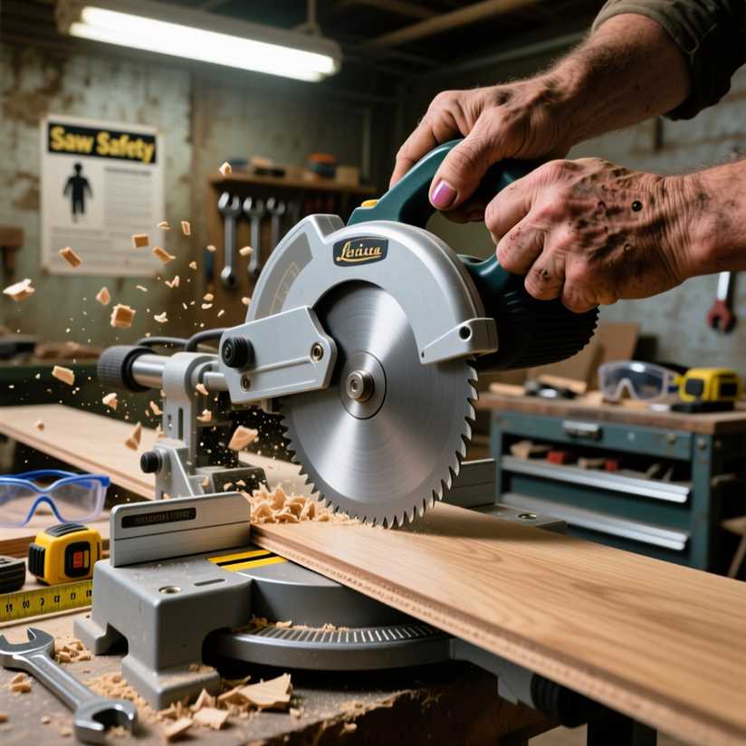 Как обрезать ламинат на полу