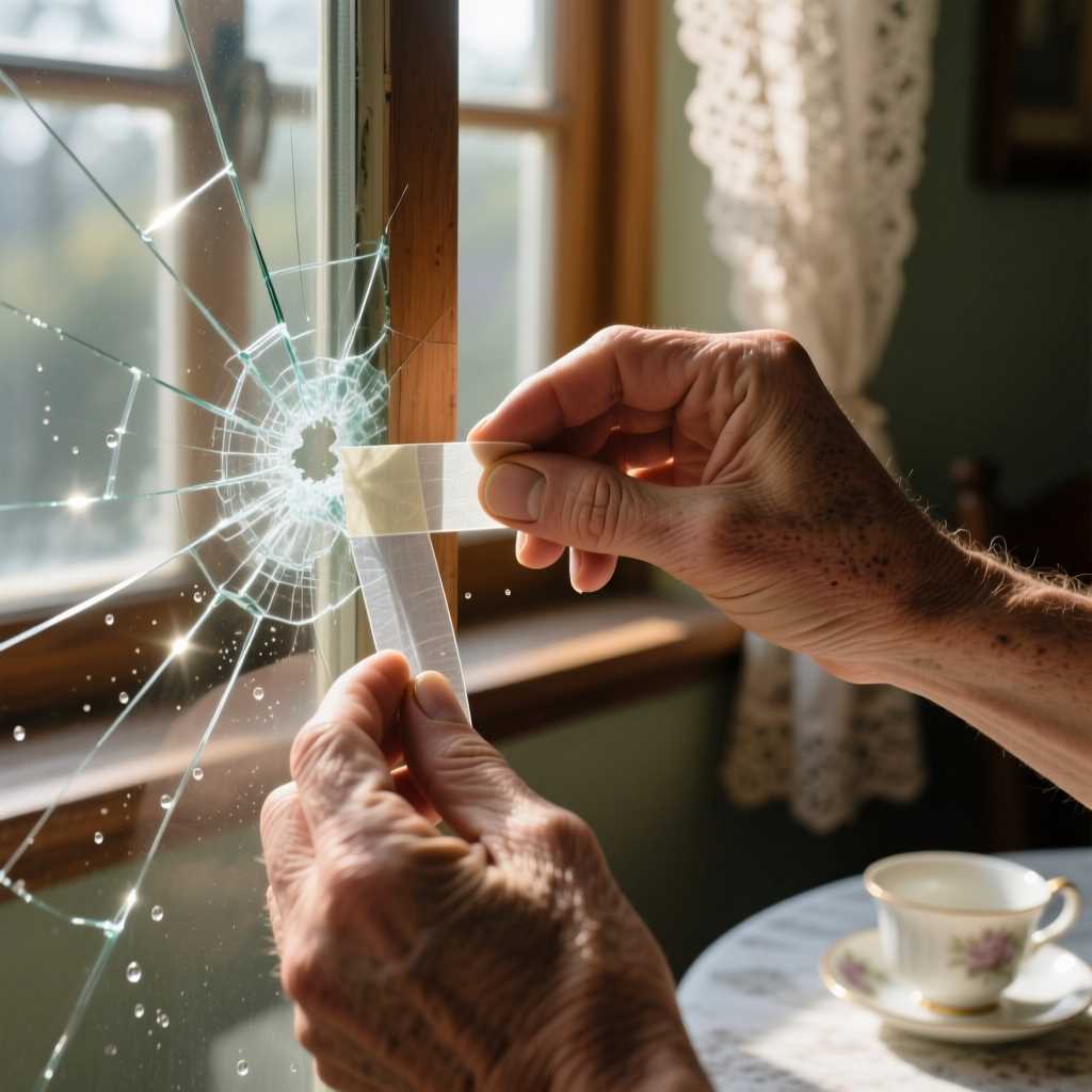 Как починить оконное стекло без специальных инструментов — простые способы