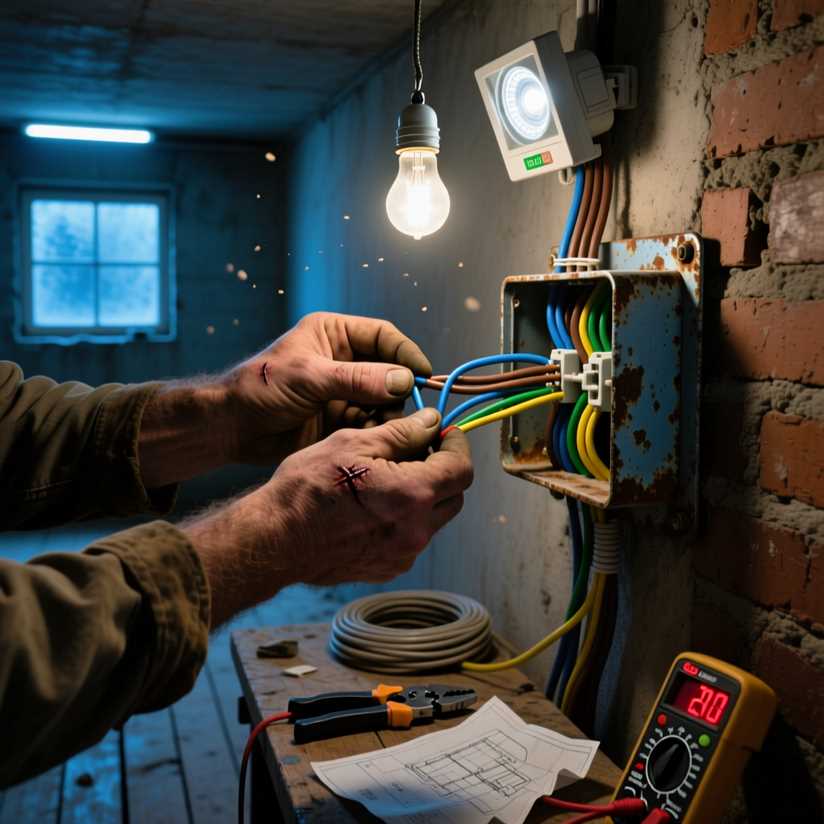 Подключение уличного фонаря с датчиком движения 220 вольт безопасно и правильно