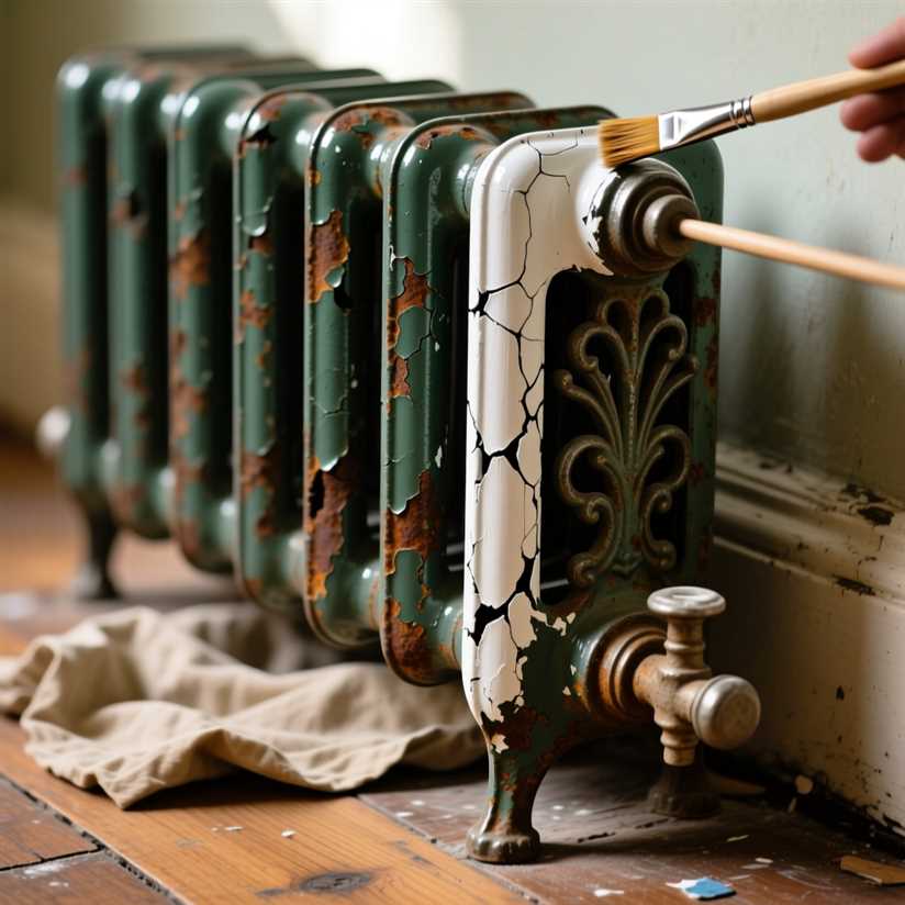 Покраска чугунного радиатора своими руками от подготовки до финишного слоя