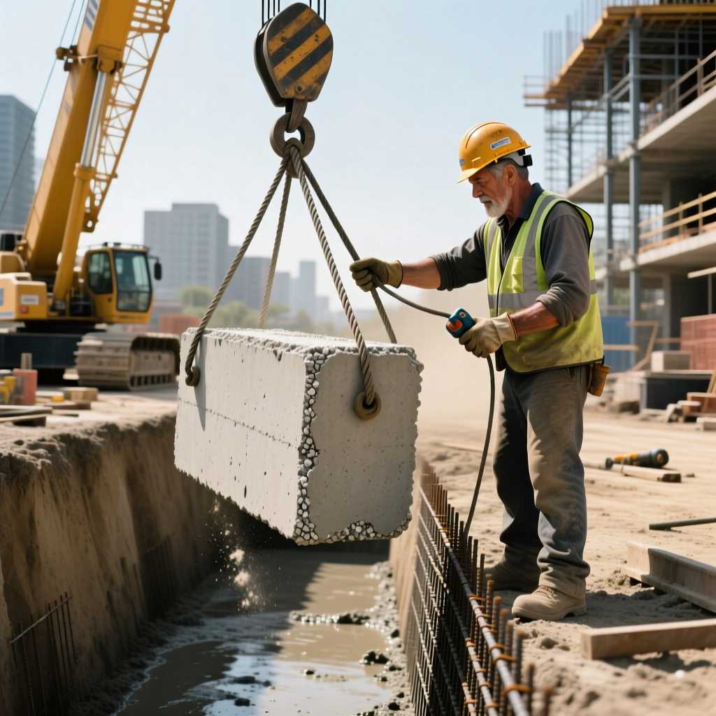 Разметка участка под фундамент из ФБС и анализ грунта