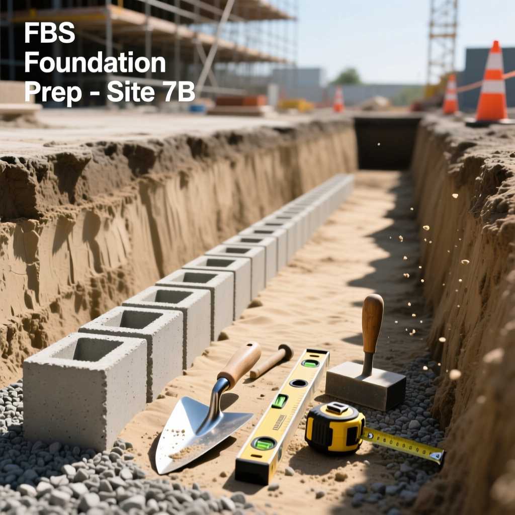 Как построить фундамент из блоков ФБС своими руками: пошаговая инструкция