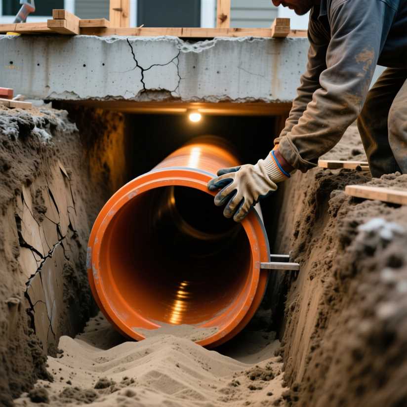 Как провести канализацию в частном доме под фундаментом