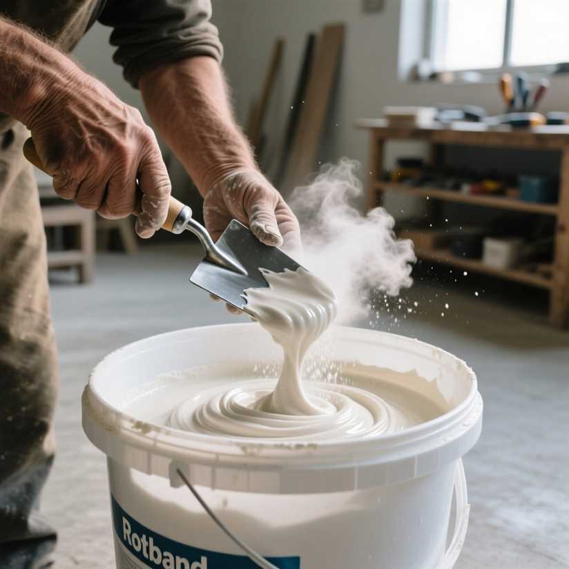 Правильное приготовление ротгипса для шпаклевки стен своими руками