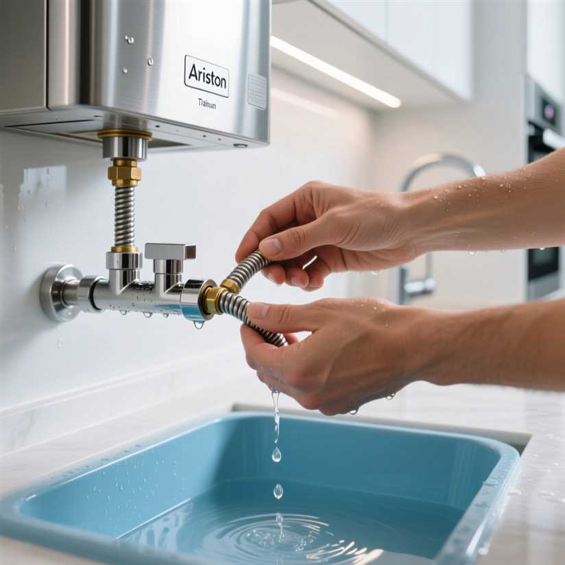 Правильный порядок слива воды из водонагревателя Аристон своими руками