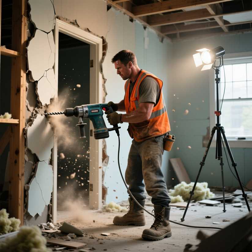 Технология перемещения дверного проема в капитальной стене шаг за шагом