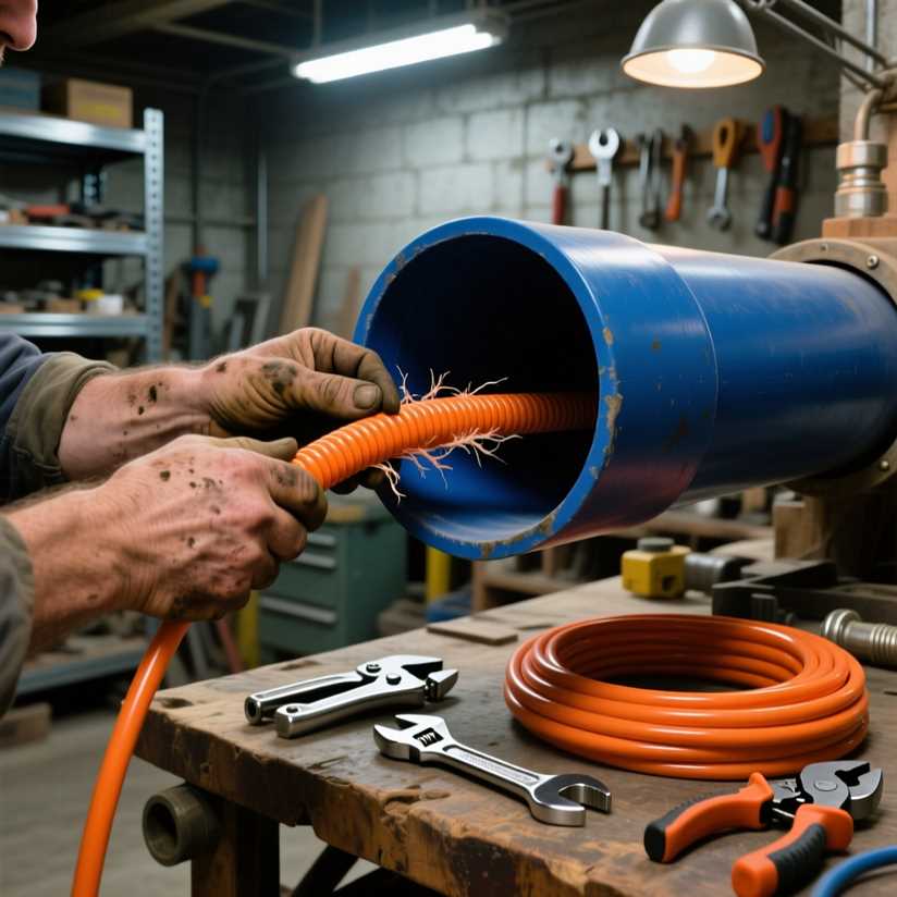 Как смонтировать греющий кабель в трубу