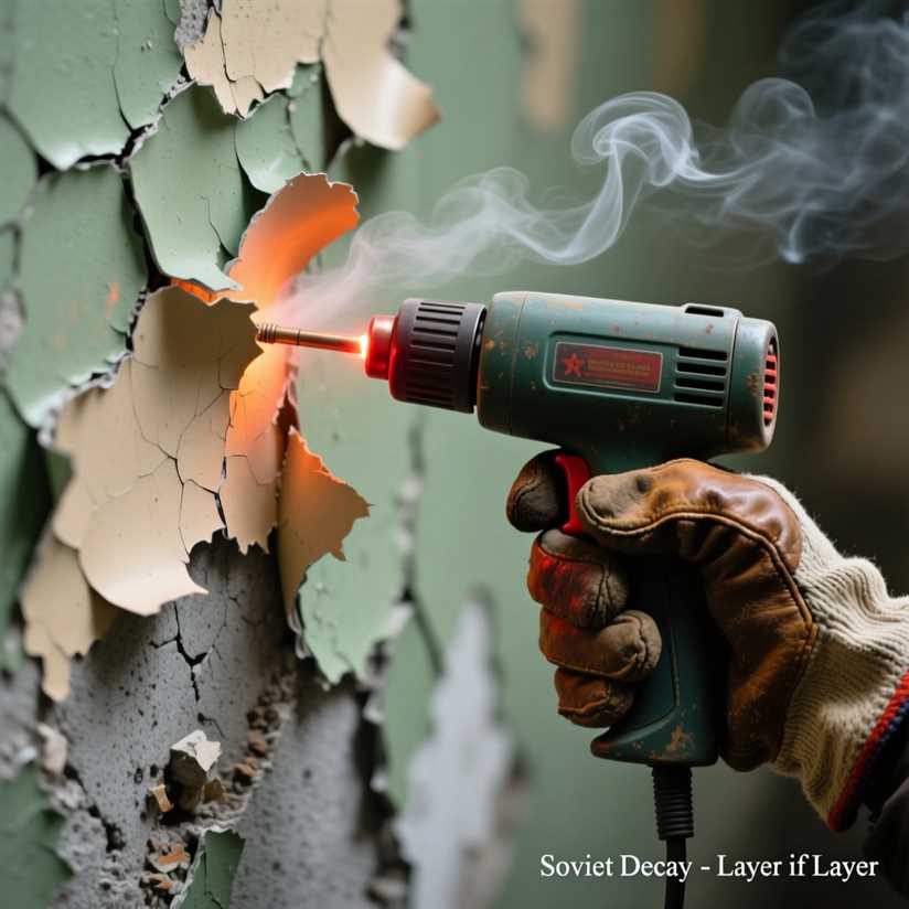 Технологии удаления старой советской краски со стен обзор методов и инструментов Как снять советскую краску со стен