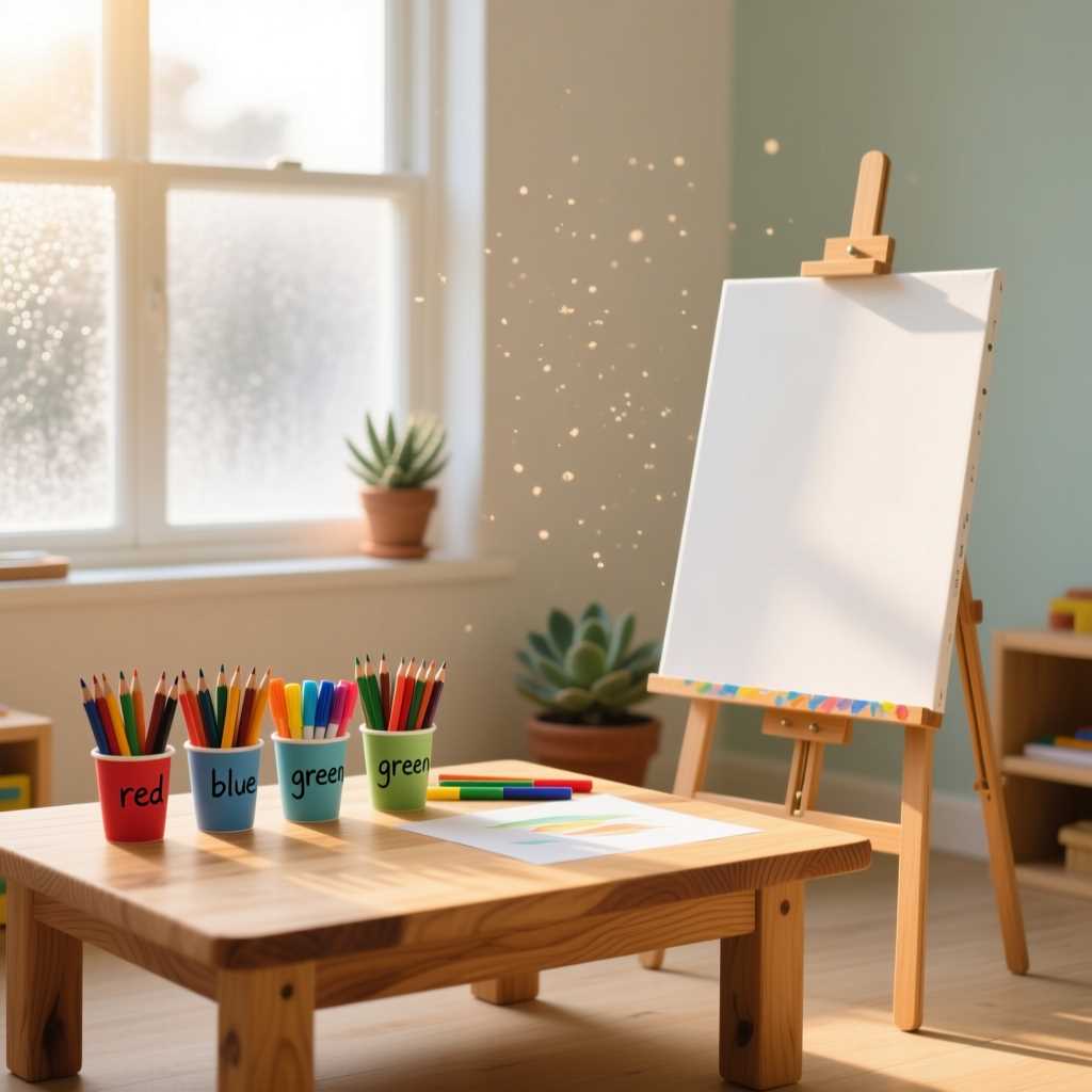 Как создать творческую зону в детской комнате: идеи и советы по организации