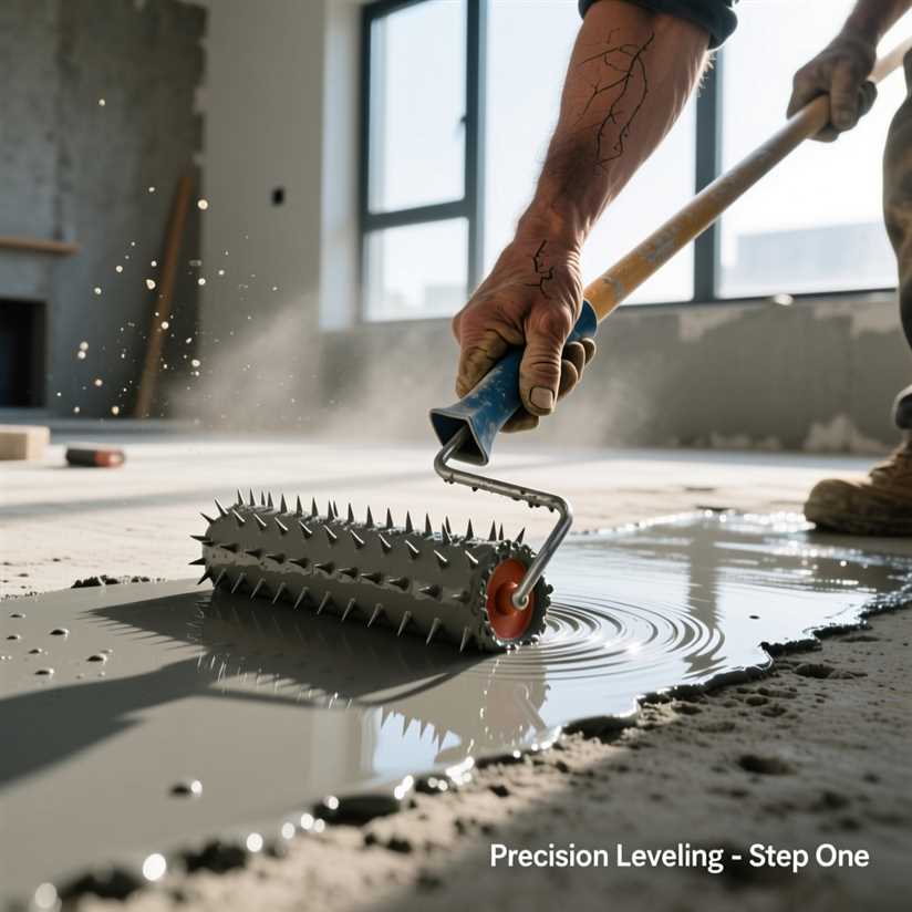 Как стелить линолеум в квартире на бетонный пол