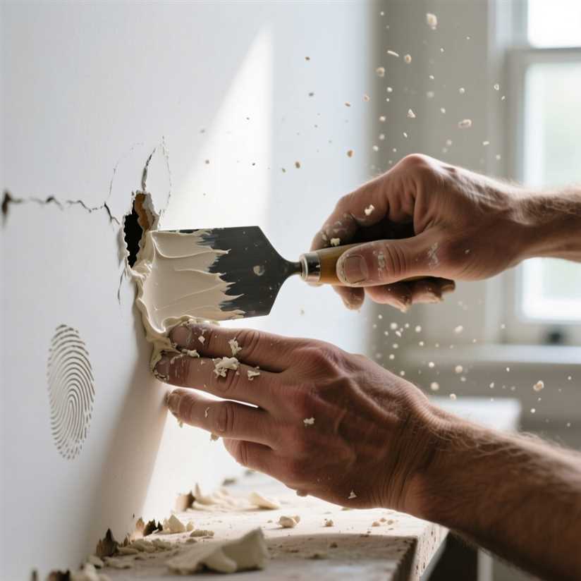 Ремонт отверстий в стене своими руками пошаговая инструкция с фото