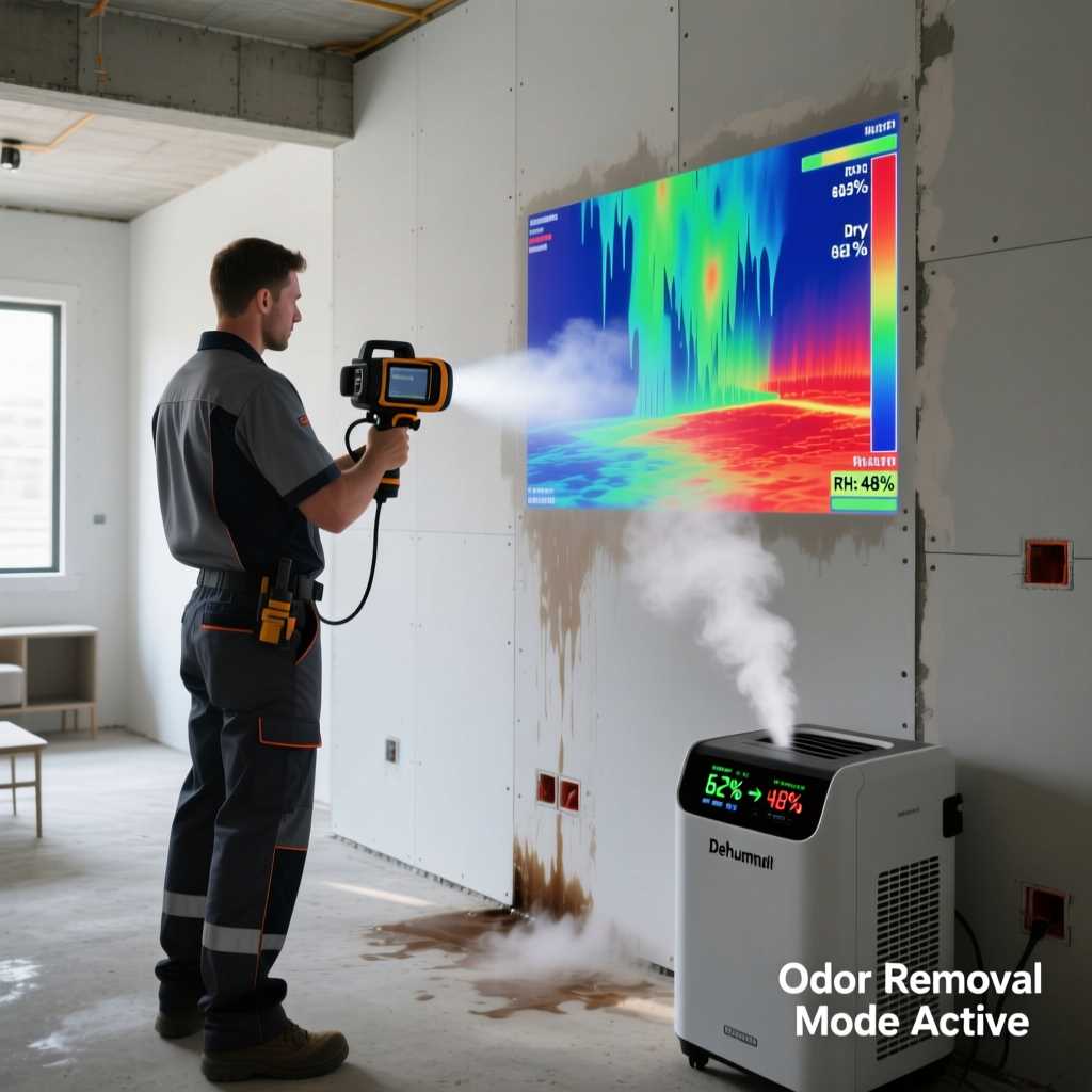 Диагностика источника запаха: плесень, штукатурка или коммуникации