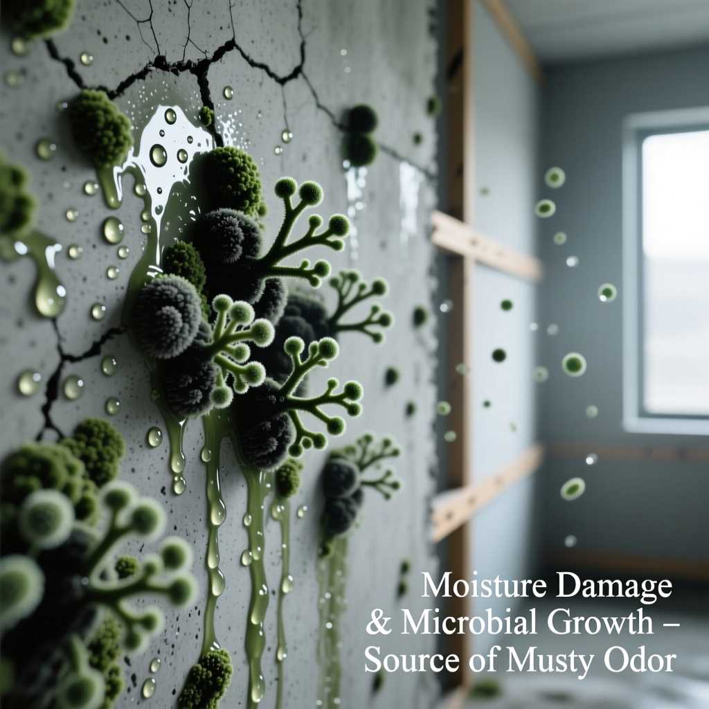 Как убрать неприятный запах из стен в новостройке — причины и способы устранения