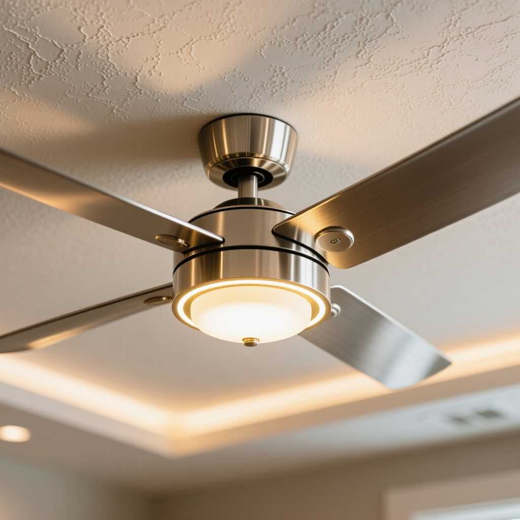 Как выбрать освещение для потолочного вентилятора — 5 главных советов