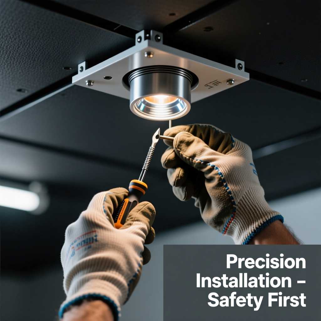 Как выбрать светильники для натяжного потолка: виды, правила монтажа, советы