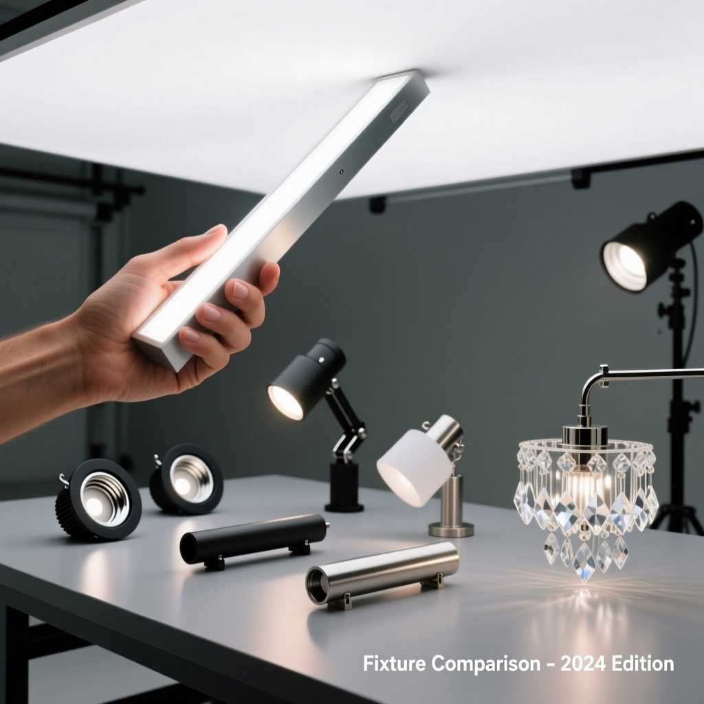 Как выбрать светильники для натяжного потолка: виды, правила монтажа, советы