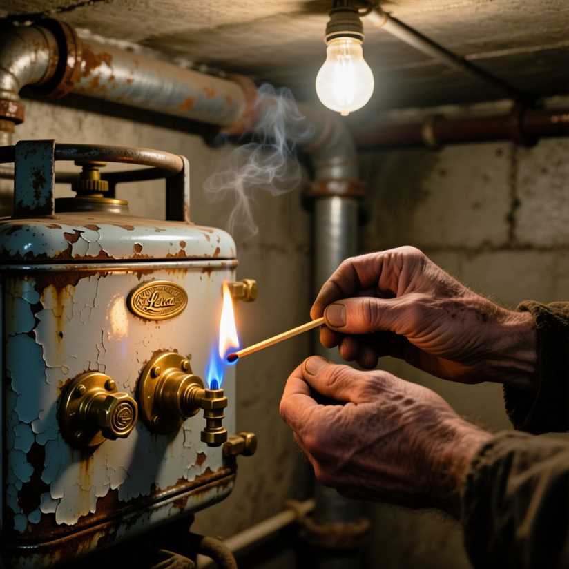 Как включить газовый котел старого образца