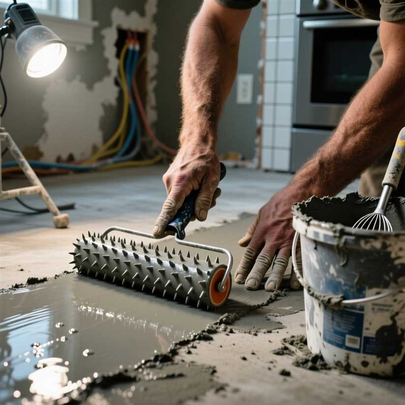 Как залить пол на кухне своими руками