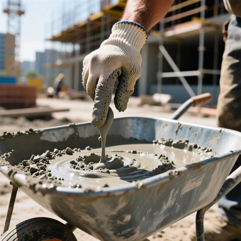 Идеальная густота цементного раствора для разных строительных задач