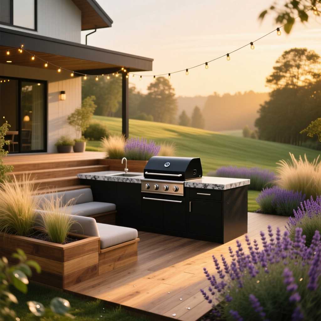 Ландшафтный дизайн загородного дома — 10 практических советов по обустройству участка