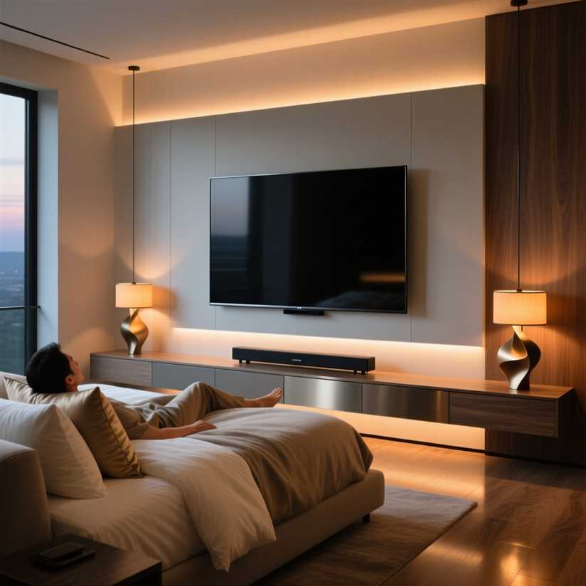 Правильная высота для настенного телевизора в спальне расчет и рекомендации