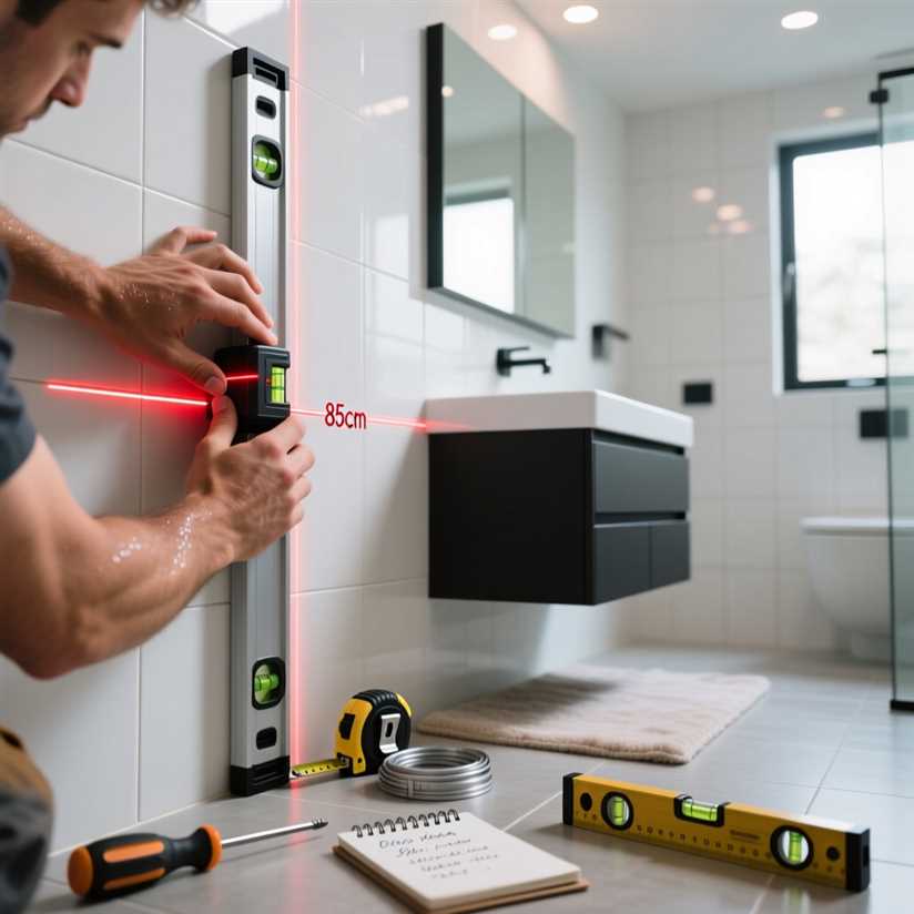 Правильная высота установки тумбы с раковиной для комфорта и эргономики На какой высоте вешать тумбу с раковиной в ванной