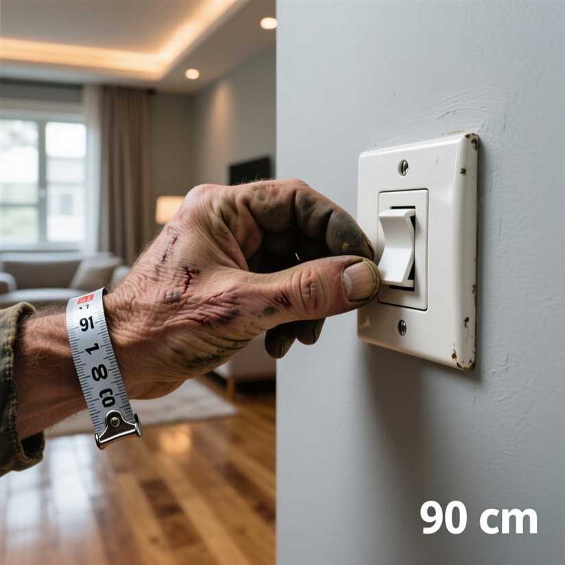 Оптимальная высота установки выключателя в жилых помещениях стандарты и эргономика