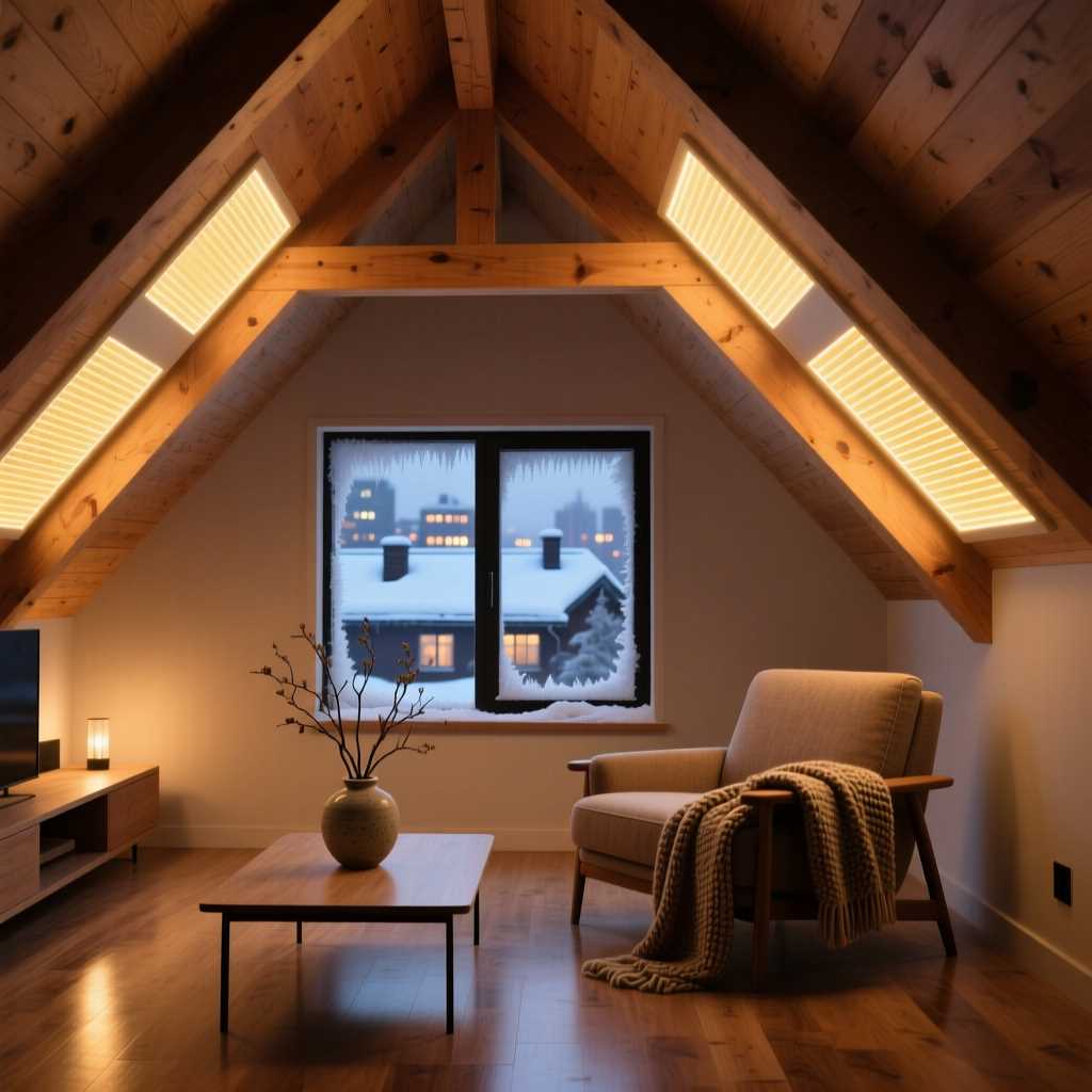 Оптимальное отопление мансарды — советы по выбору системы и монтажу