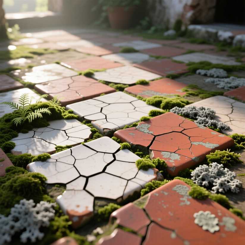 Плитка с эффектом старения