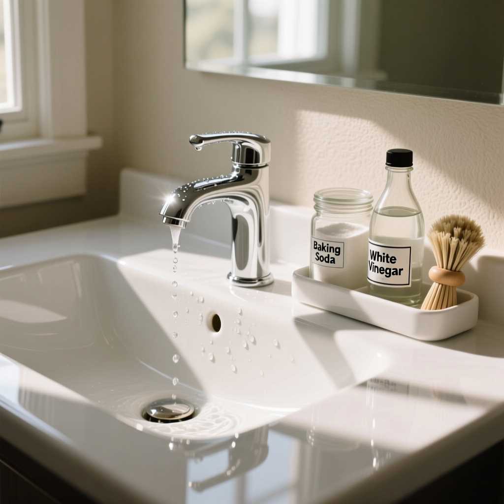 Удаление известкового налета с смесителей и душевой лейки