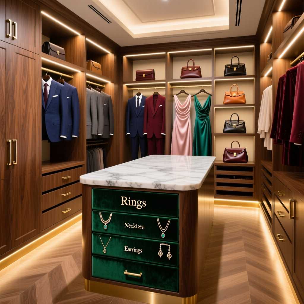 Стильная гардеробная комната - 100+ идей и практических советов по дизайну и организации Стильная гардеробная комната: 100+ идей и практических советов по дизайну и организации