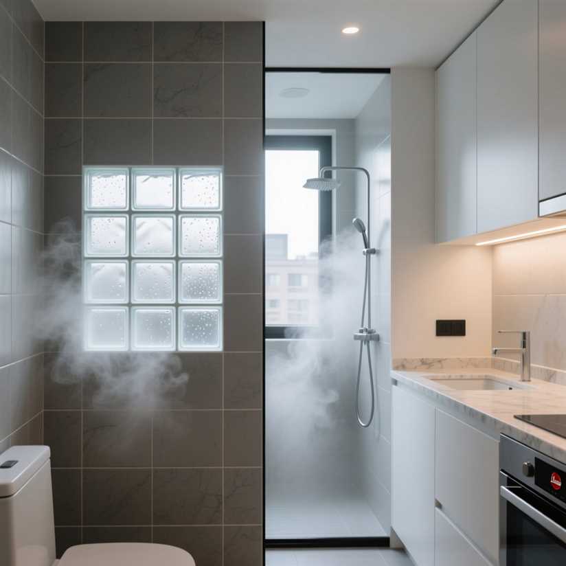 Зачем было окно между кухней и ванной